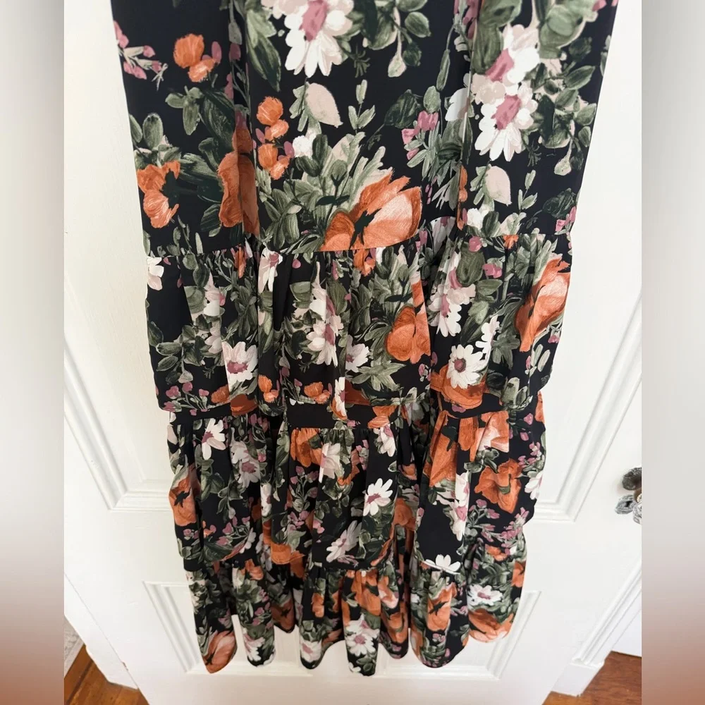 Abercrombie & Fitch floral print maxi dress - XS